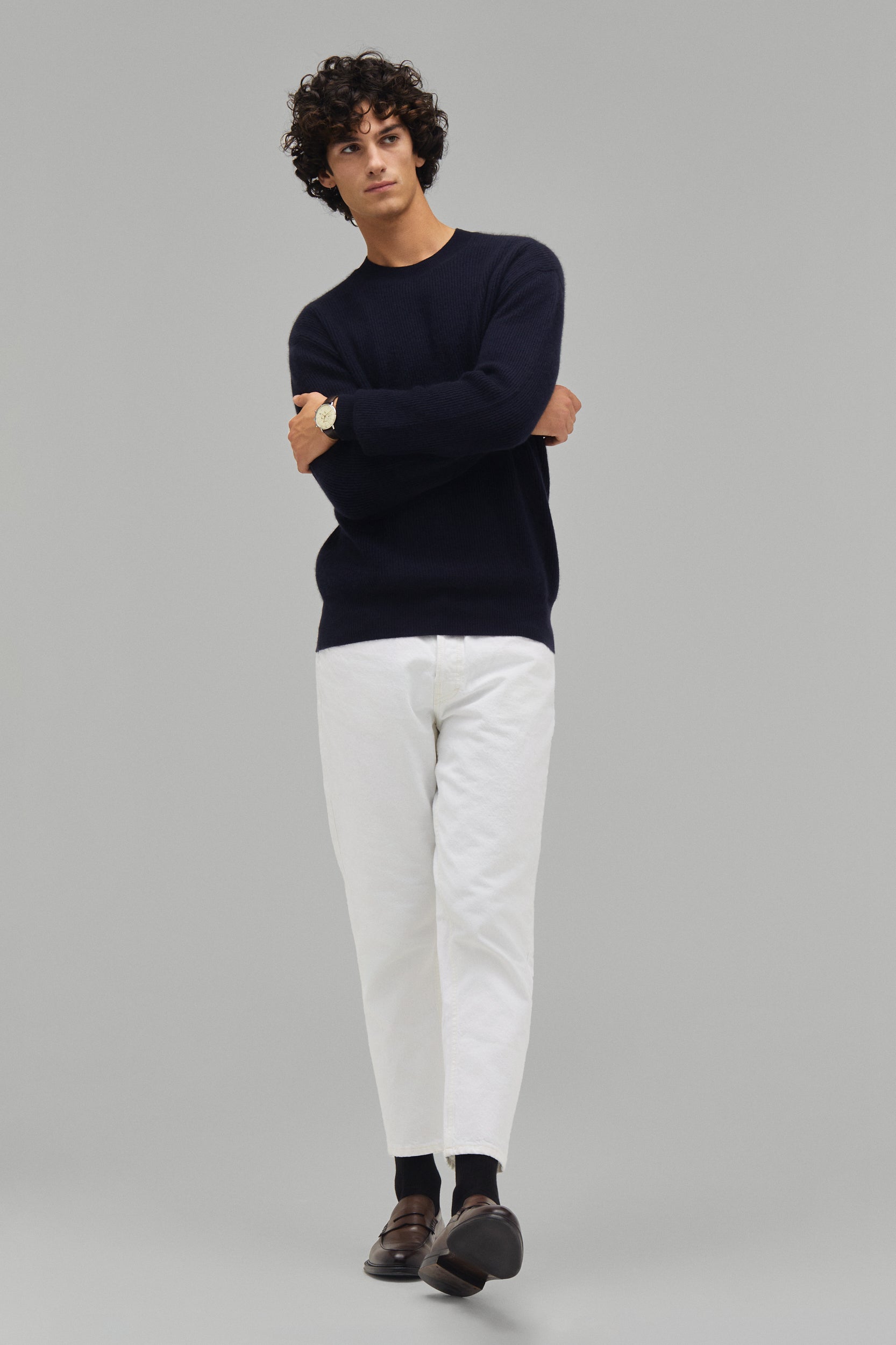 Kaschmir Pullover Rundhals