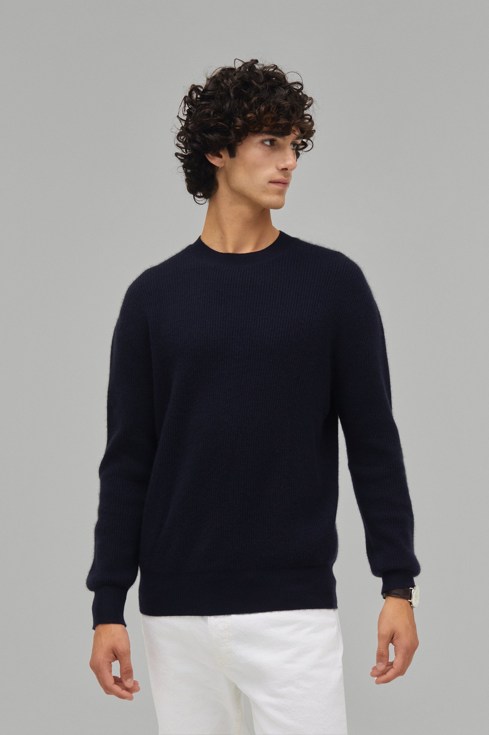 Kaschmir Pullover Rundhals