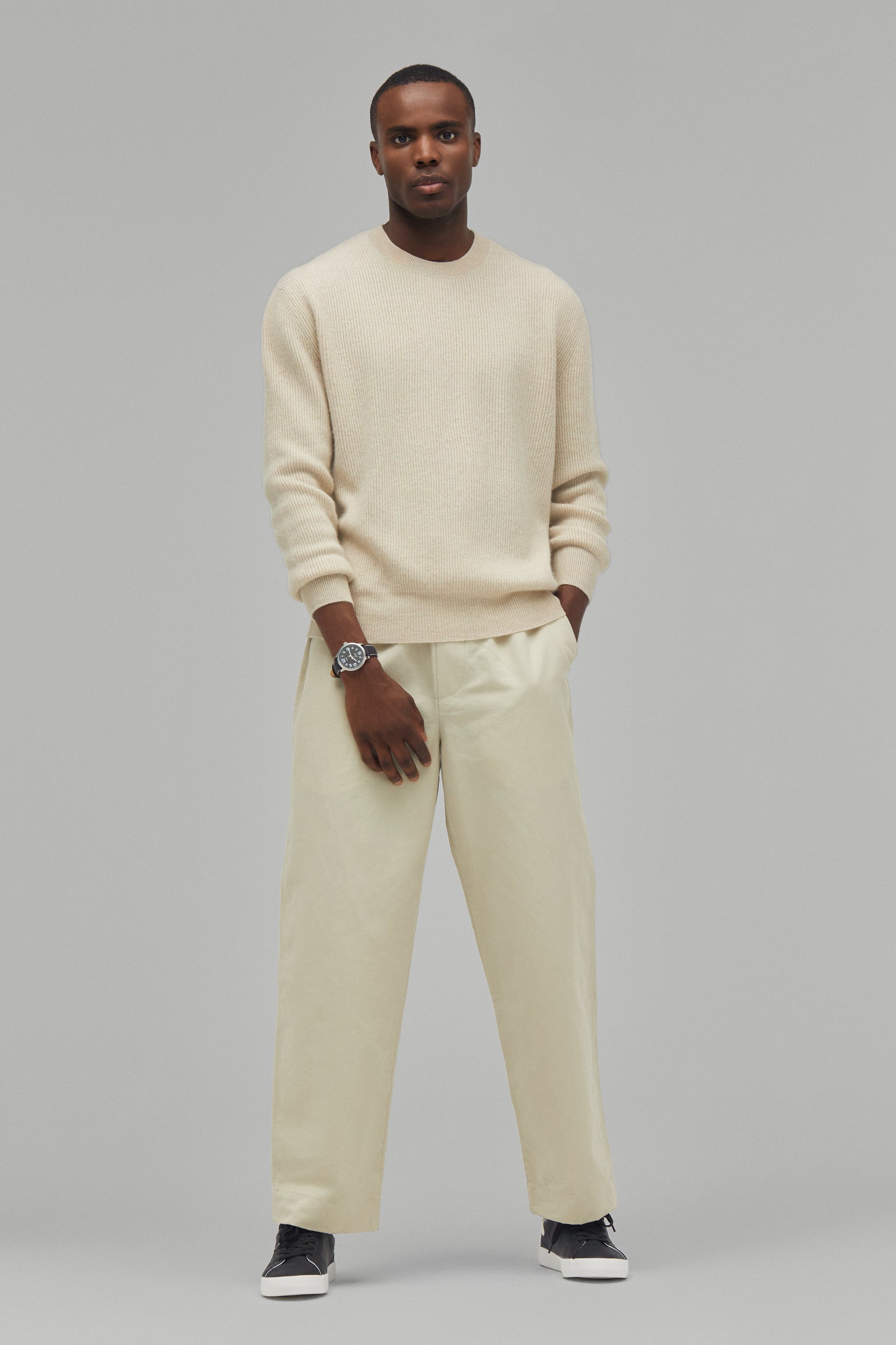 Kaschmir Pullover Rundhals