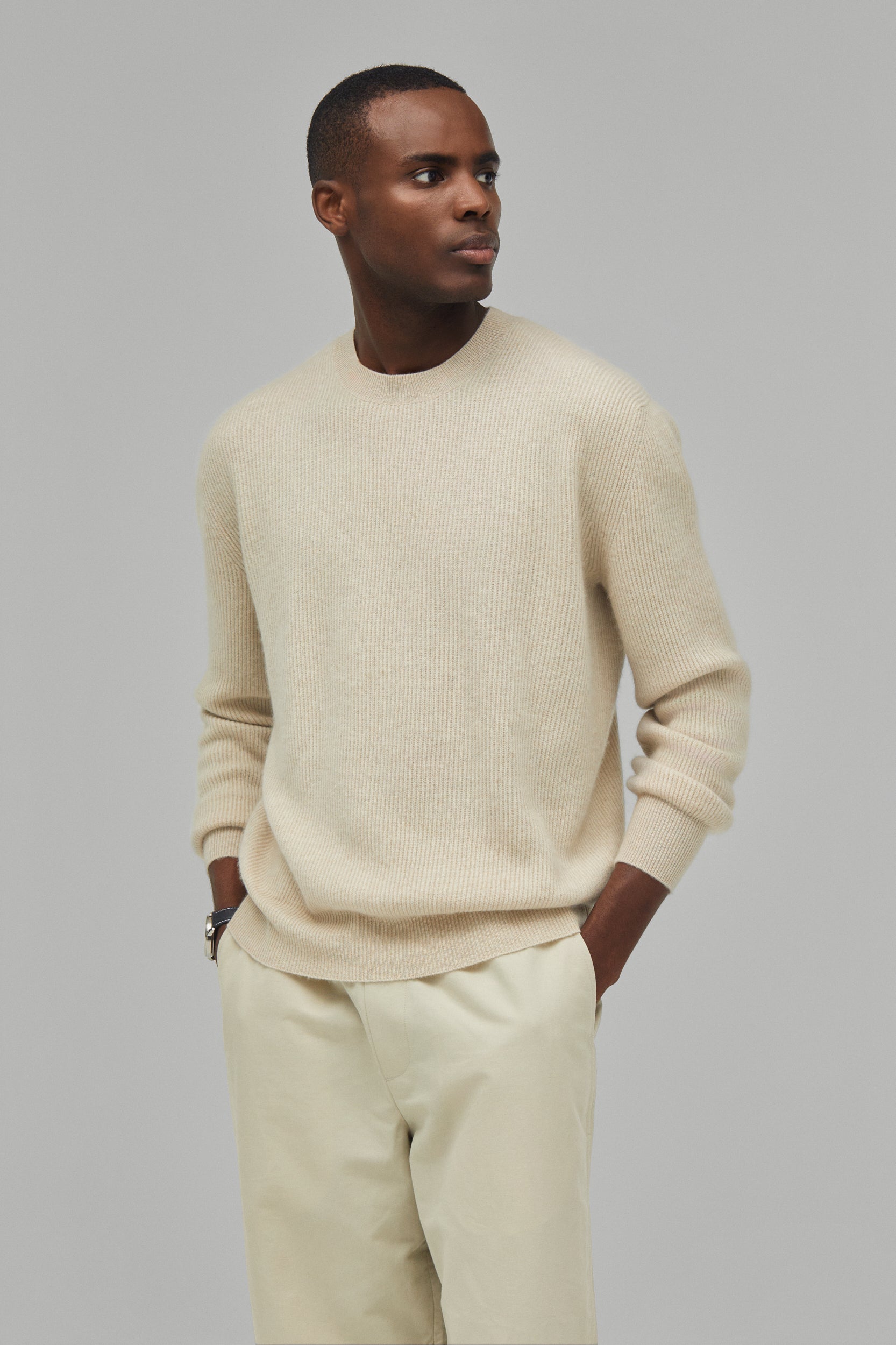 Kaschmir Pullover Rundhals