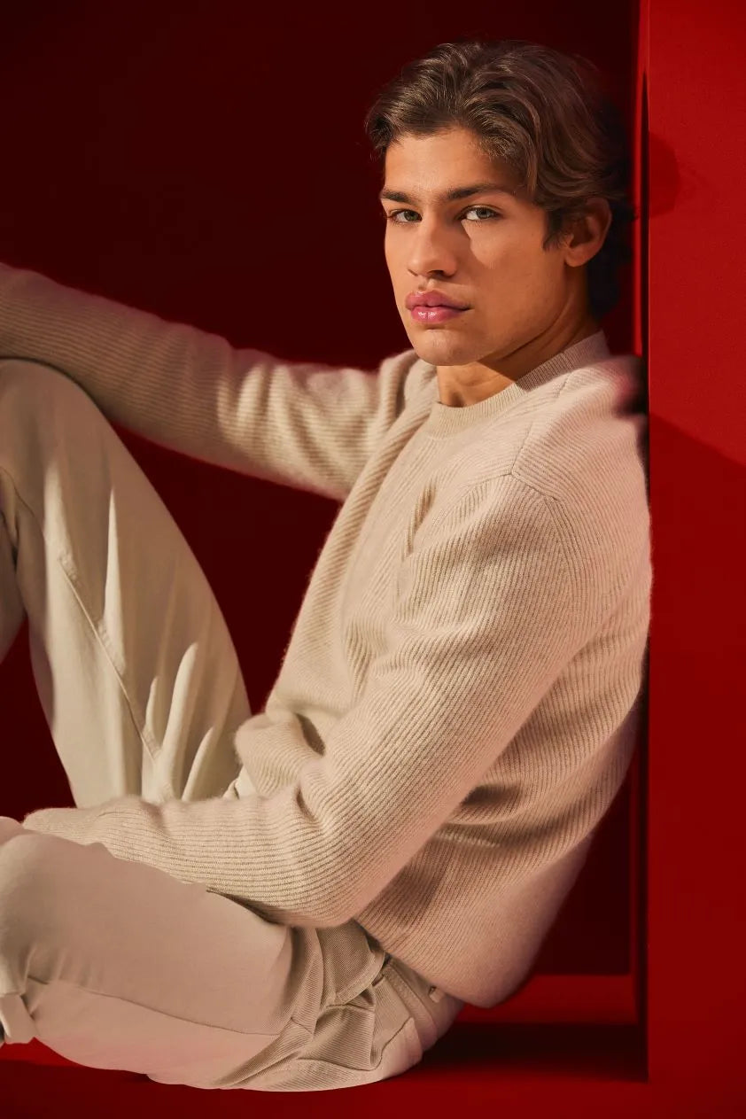 Kaschmir Pullover Rundhals