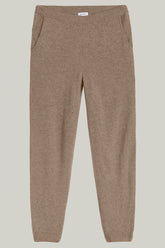 Kaschmir Jogging Hose Organic Brown#Farbe_Organic Brown