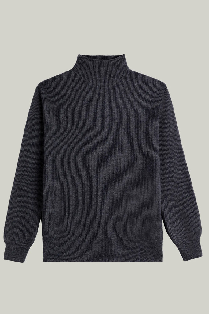 Kaschmir Pullover Funnel Neck