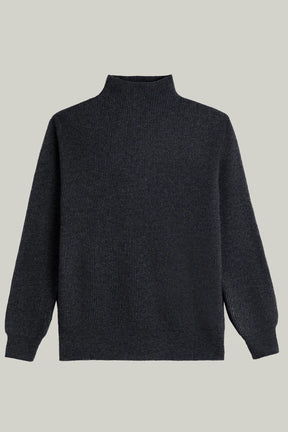 Kaschmir Pullover Funnel Neck