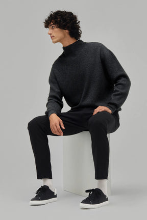 Kaschmir Pullover Funnel Neck