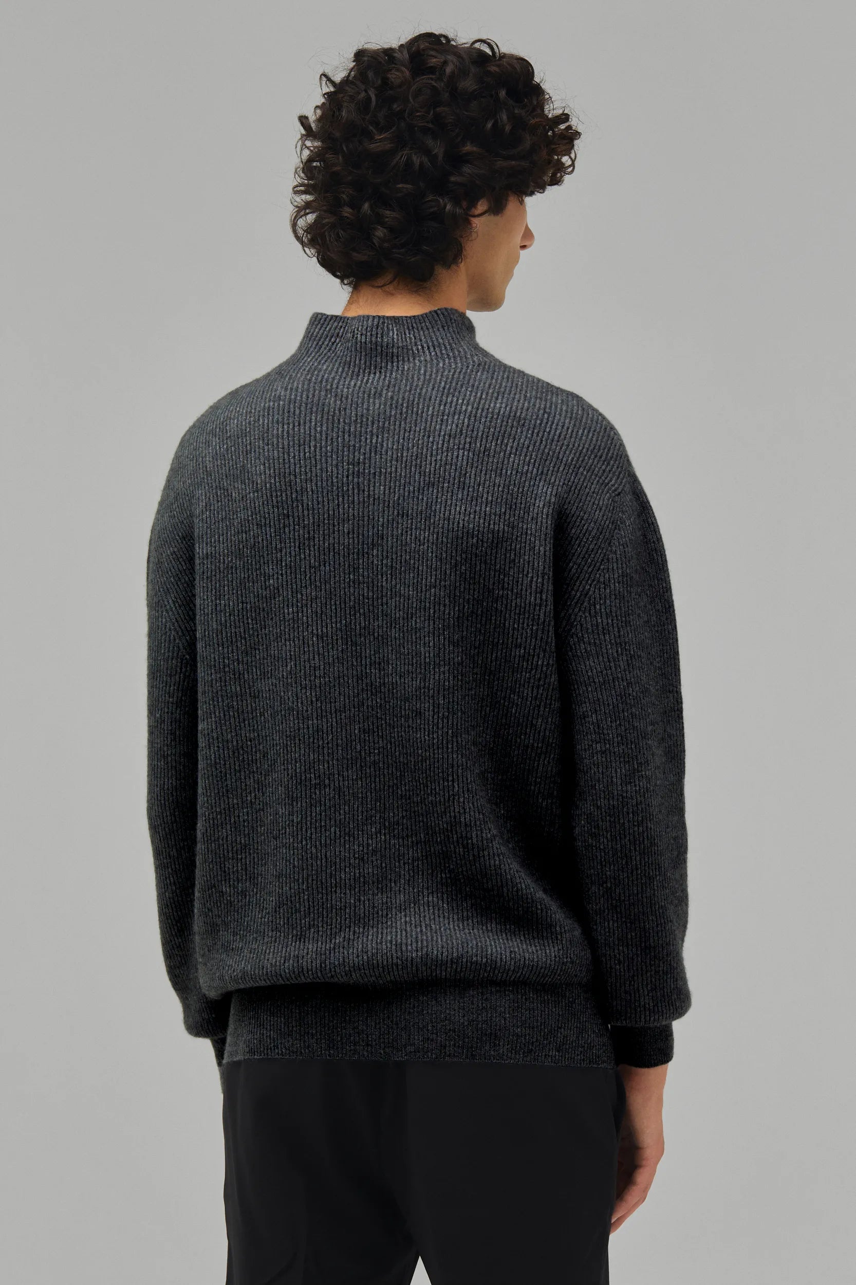 Kaschmir Pullover Funnel Neck