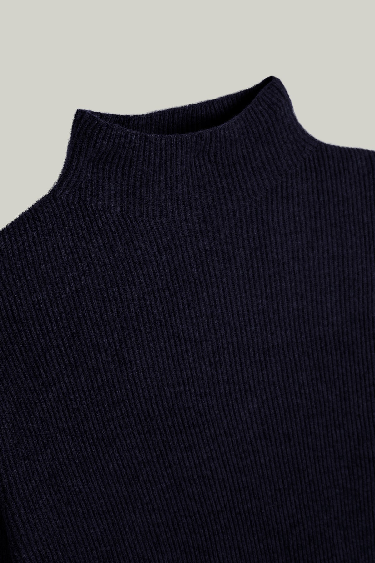 Kaschmir Pullover Funnel Neck