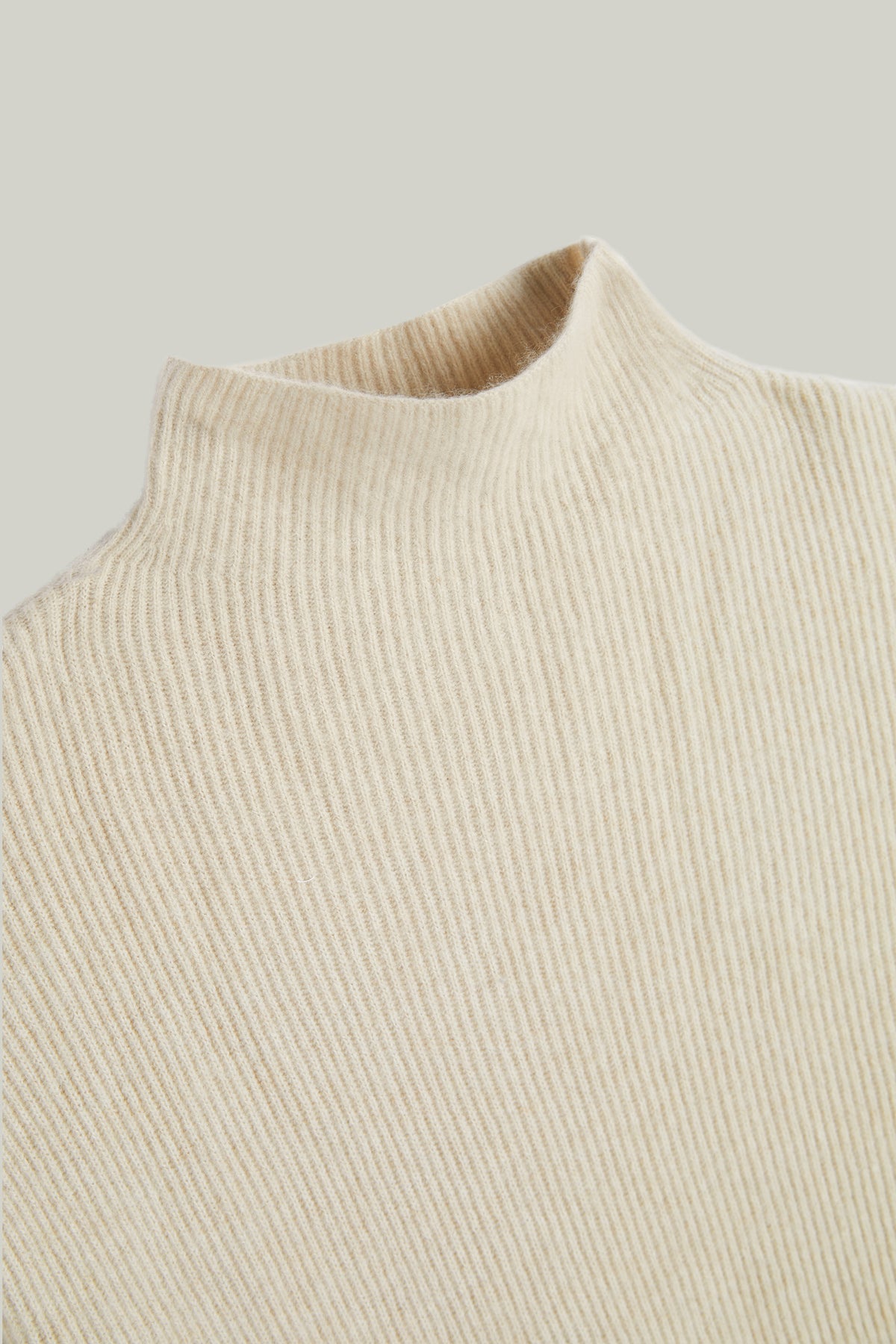 Kaschmir Pullover Funnel Neck