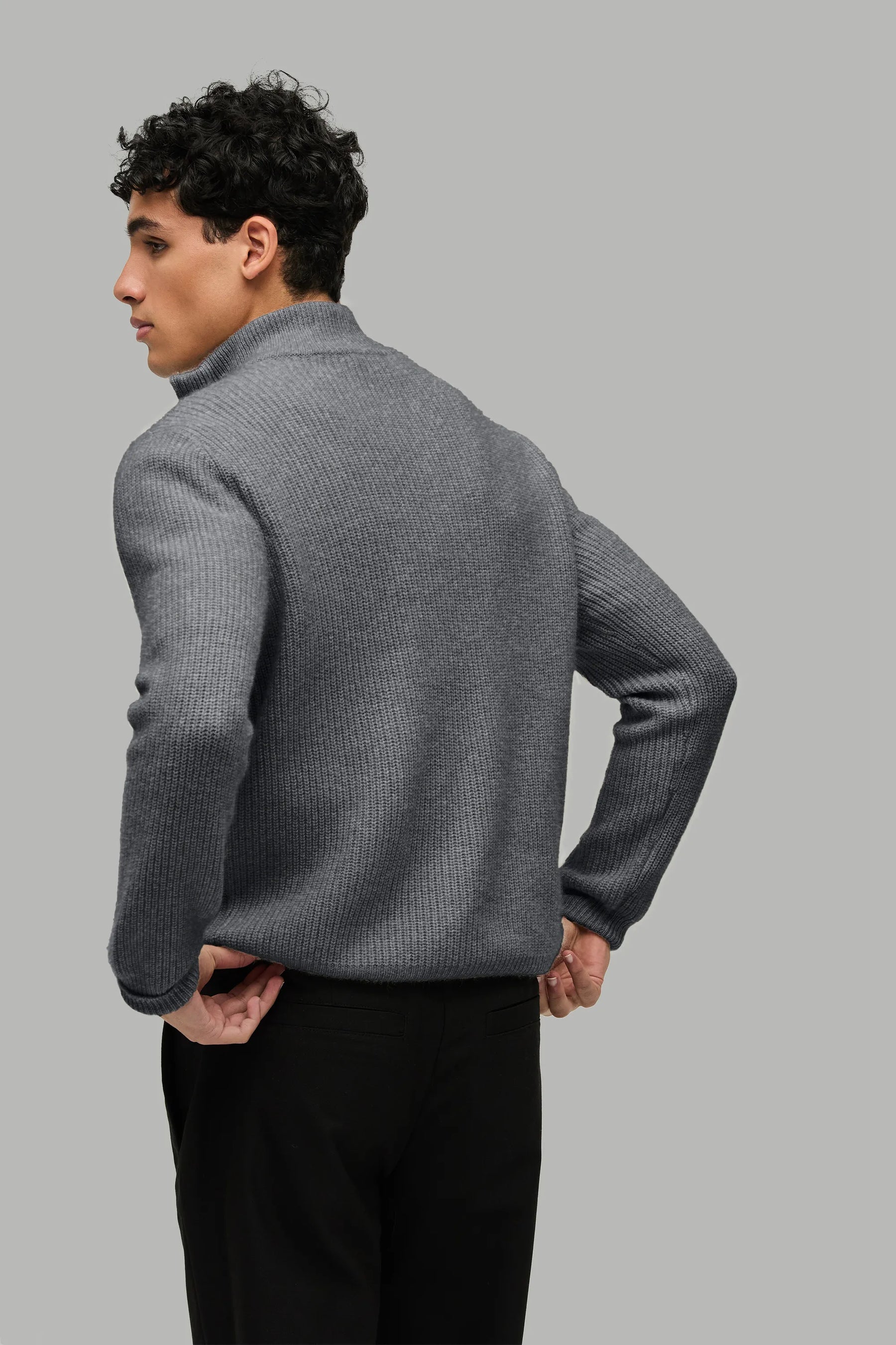 Kaschmir Pullover Troyer