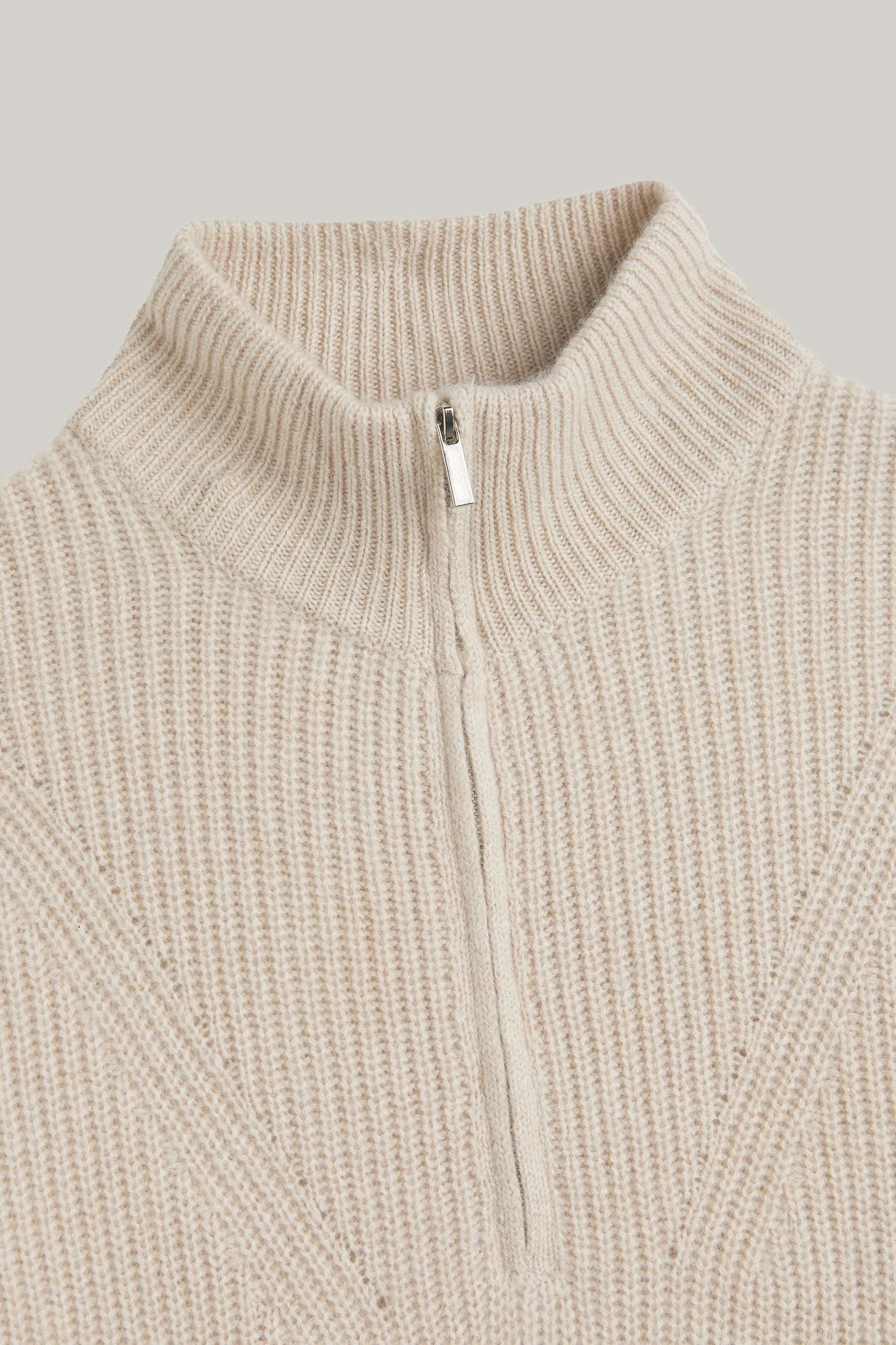 Kaschmir Pullover Troyer