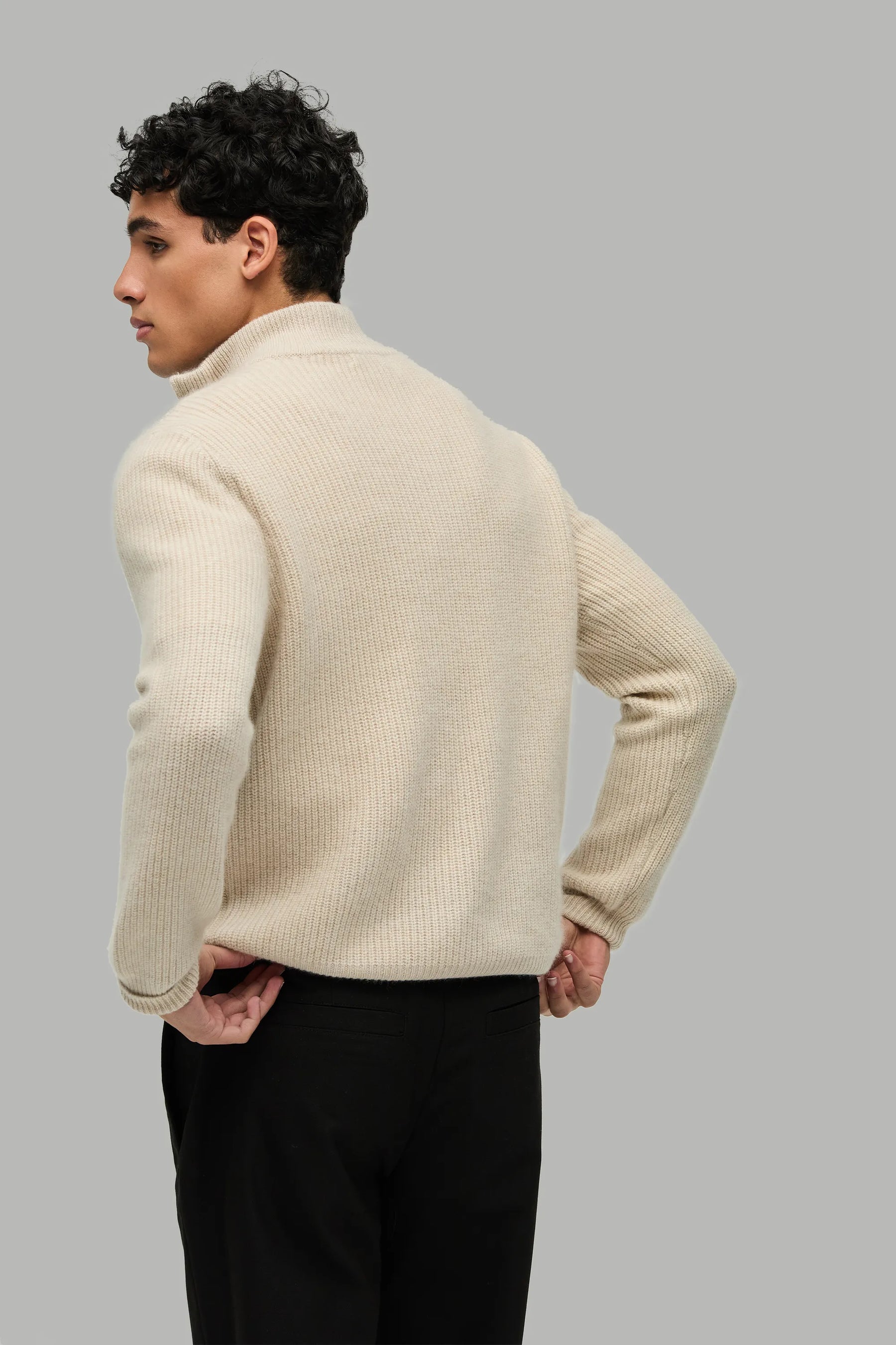 Kaschmir Pullover Troyer