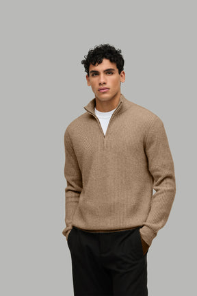 Kaschmir Pullover Troyer
