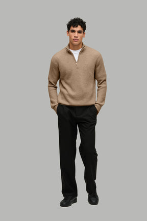 Kaschmir Pullover Troyer