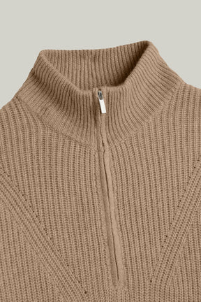 Kaschmir Pullover Troyer