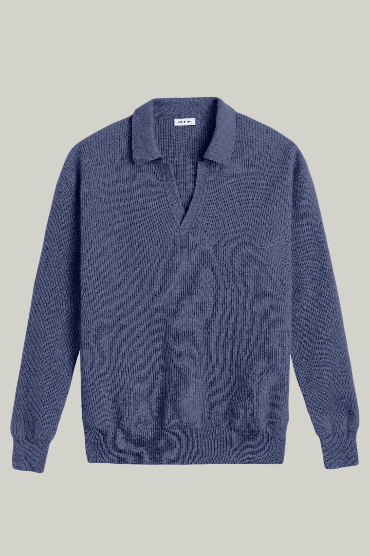 Kaschmir Pullover Polo Kragen