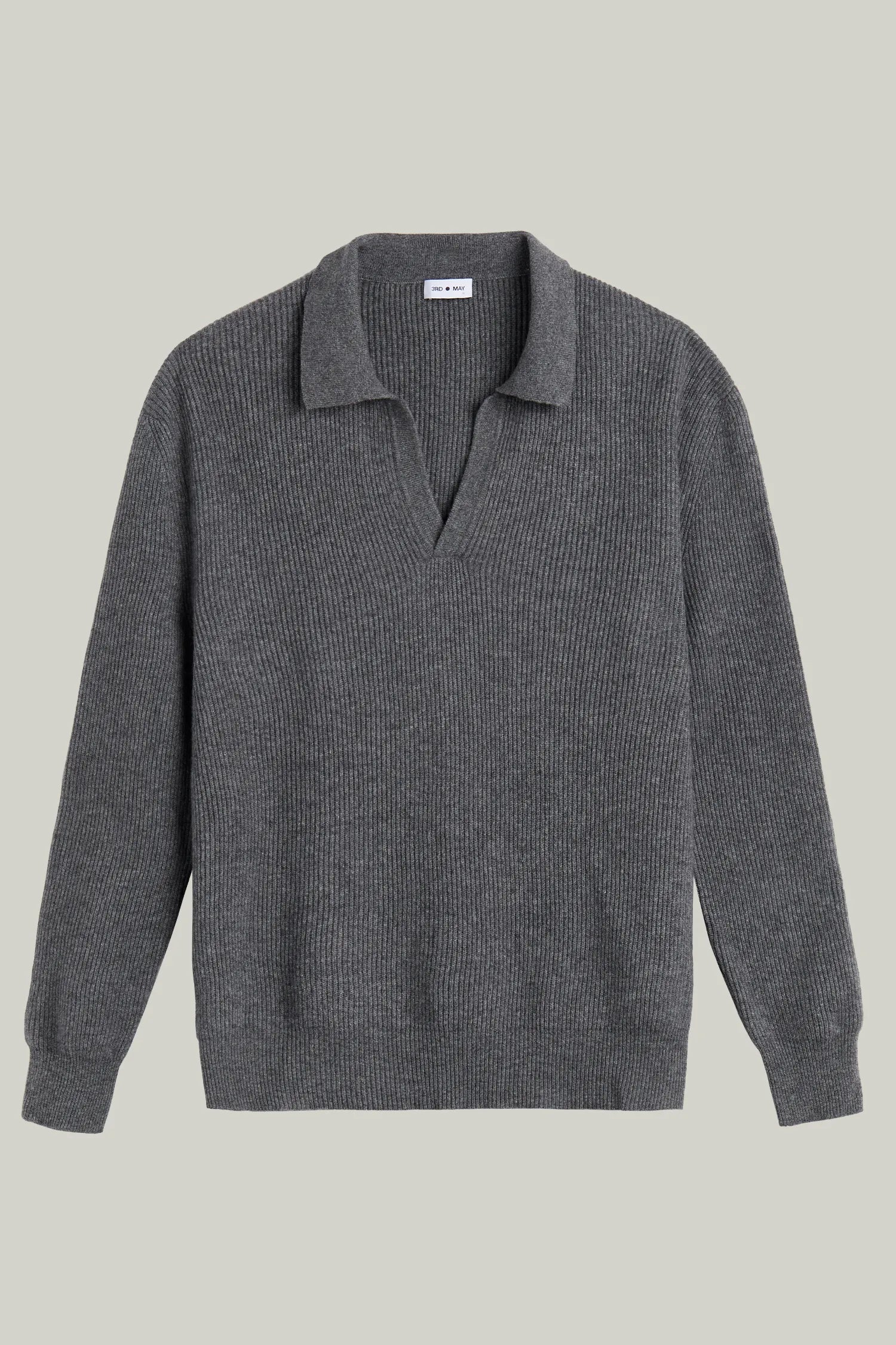 Kaschmir Pullover Polo Kragen