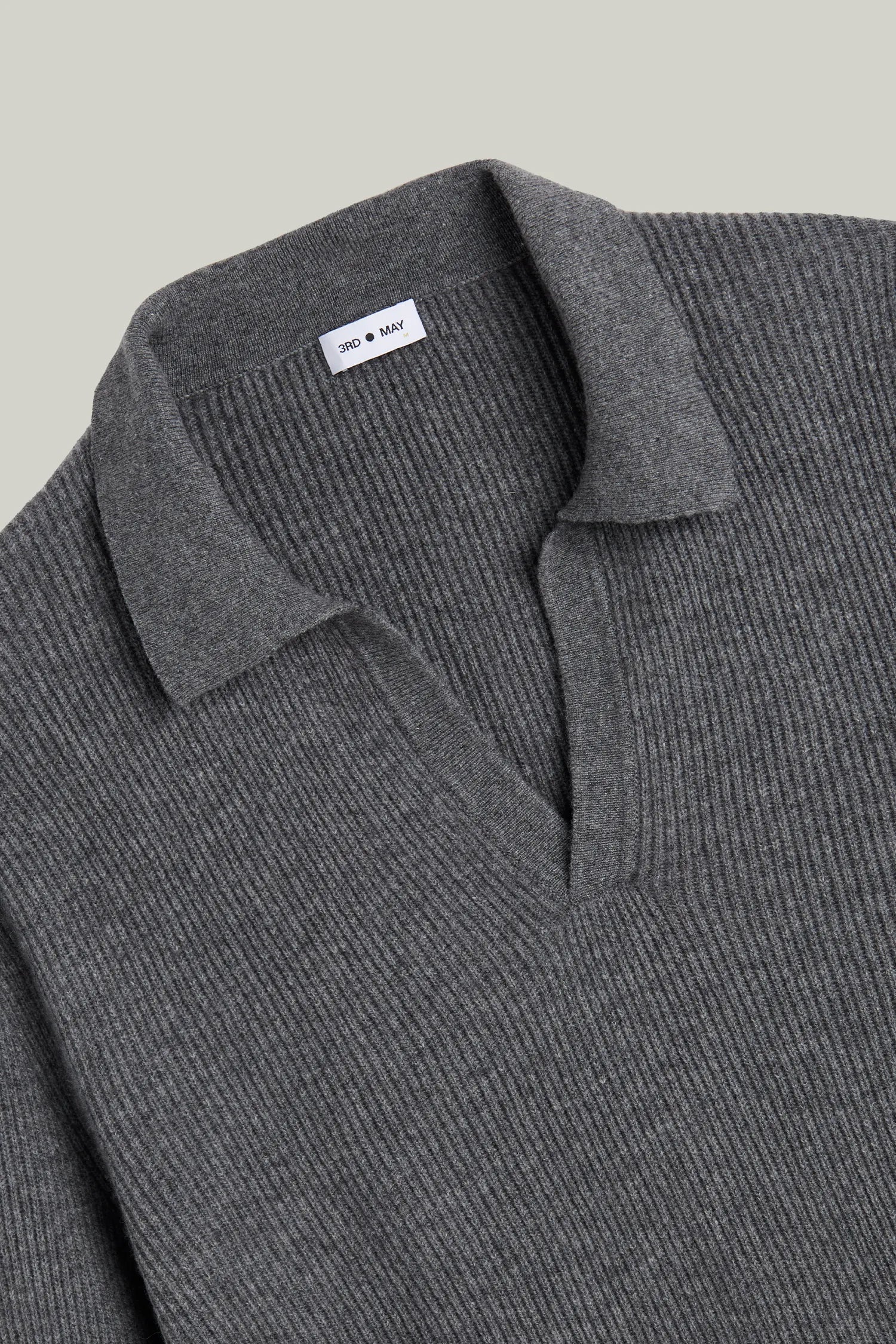 Kaschmir Pullover Polo Kragen
