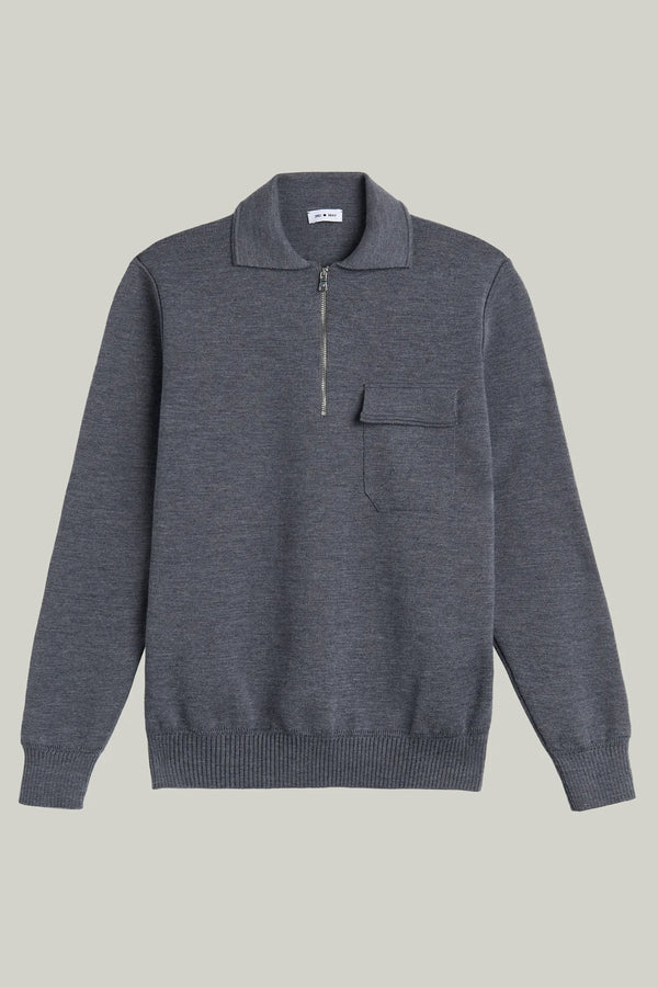 Troyer Merino Extra Fine Grey Melange#Farbe_Grey Melange