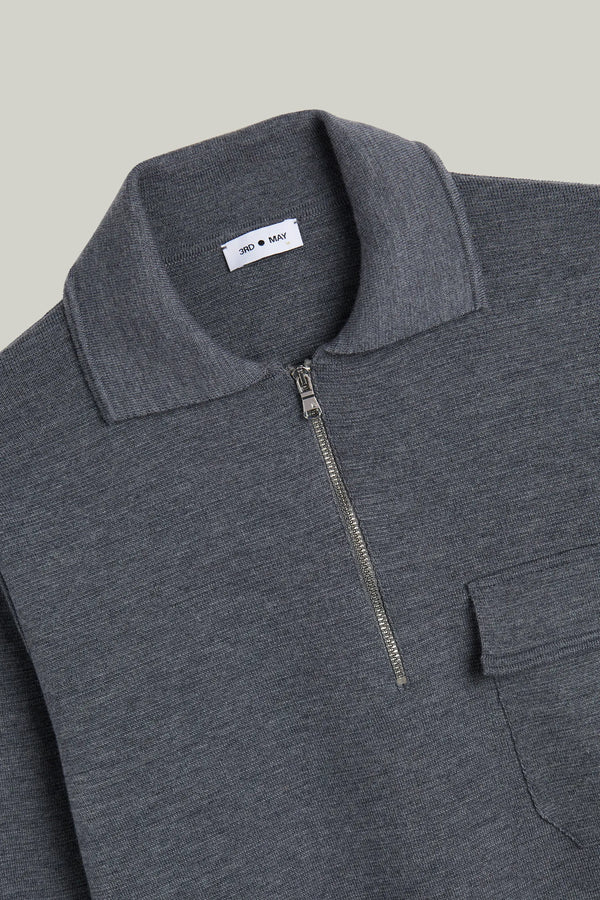 Troyer Merino Extra Fine Grey Melange#Farbe_Grey Melange