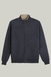 Kaschmir Strickjacke Reversibel