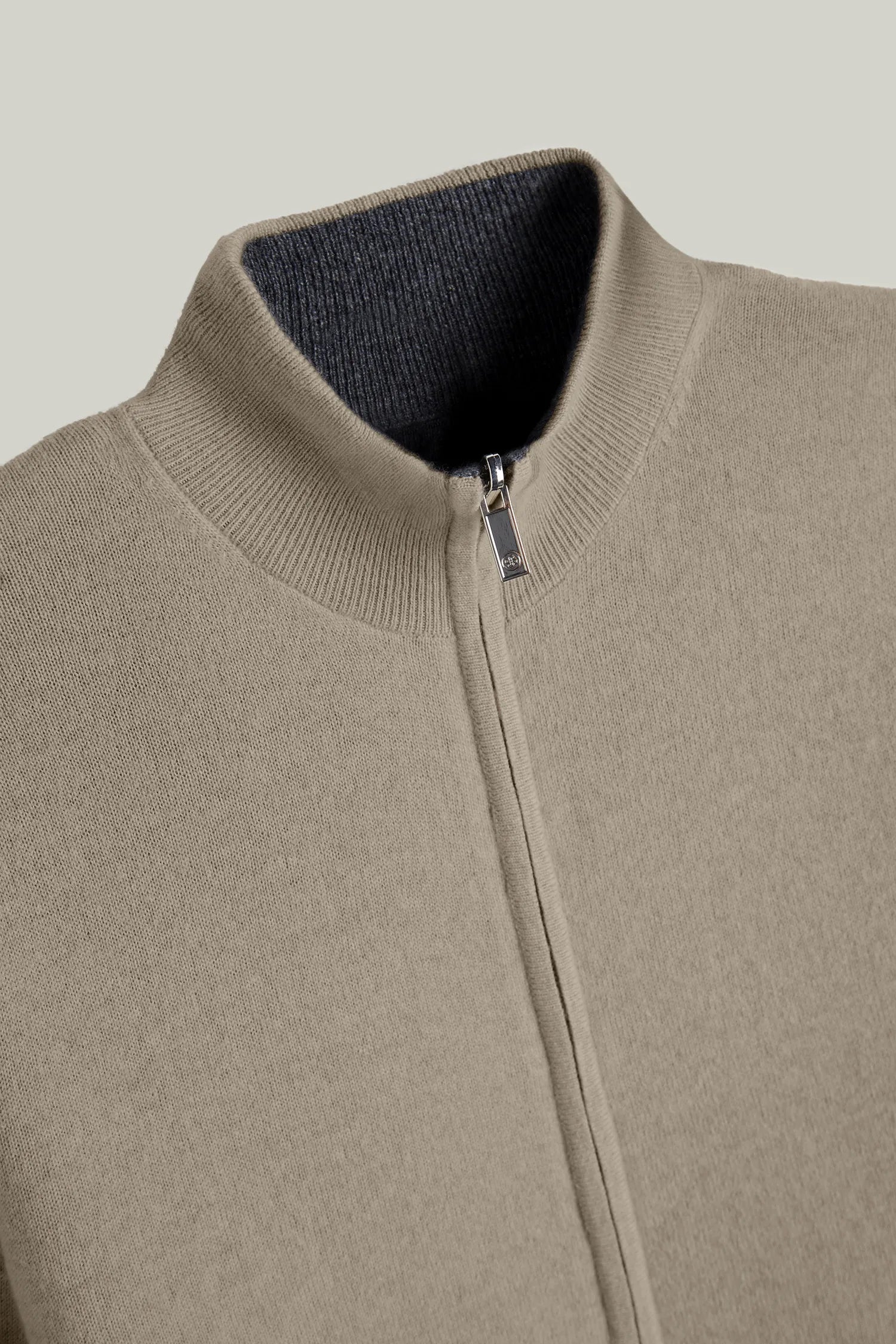 Kaschmir Strickjacke Reversibel