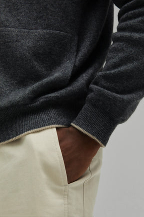 Kaschmir Strickjacke Reversibel