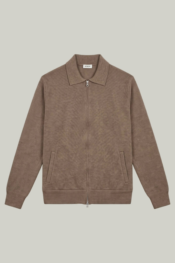 Knit Blouson Milano Rib Nut#Farbe_Nut