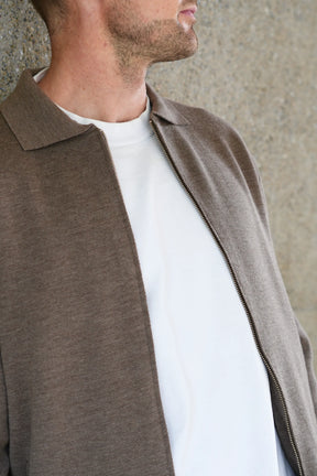 Knit Blouson Milano Rib