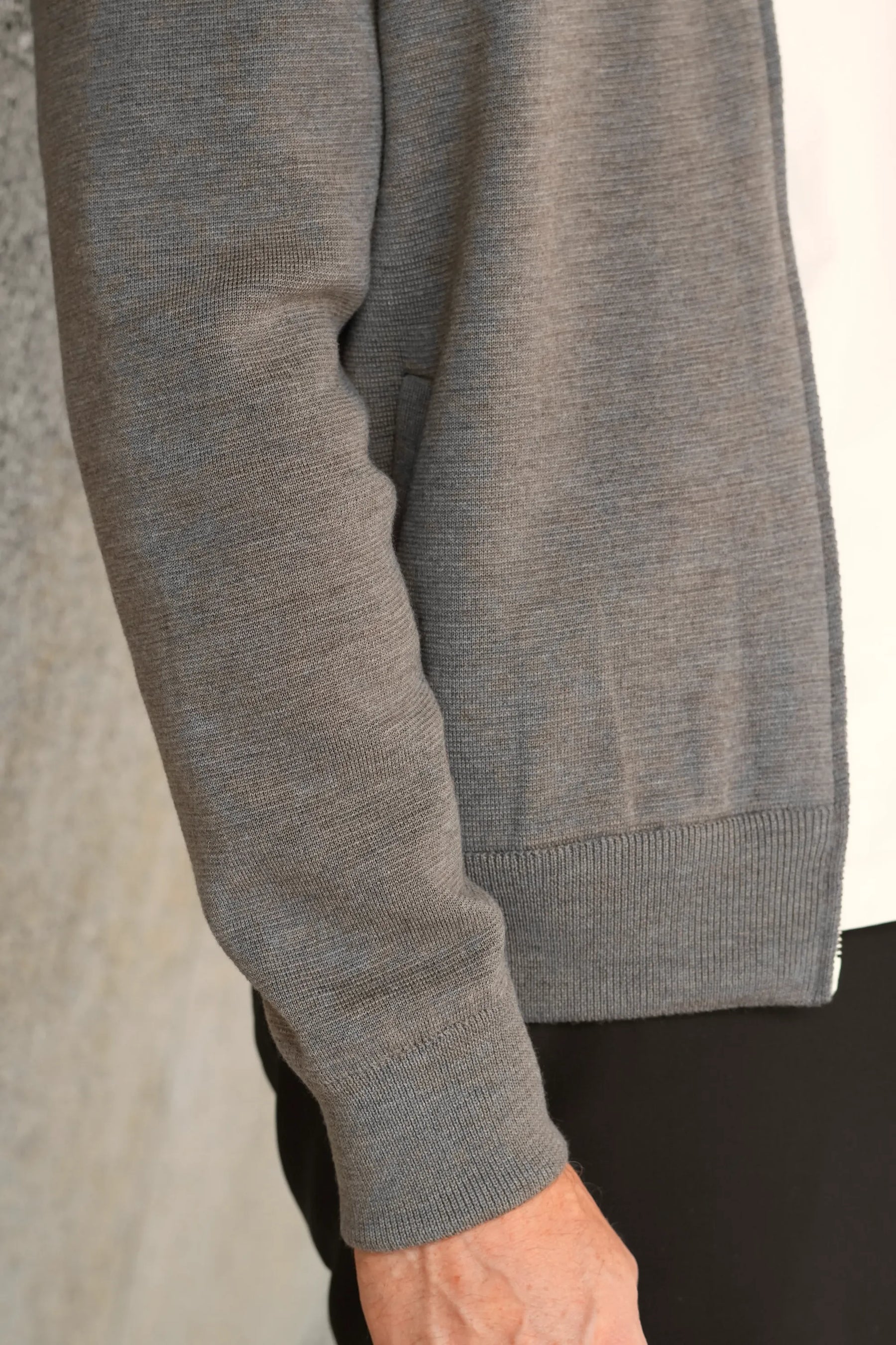 Knit Blouson Milano Rib