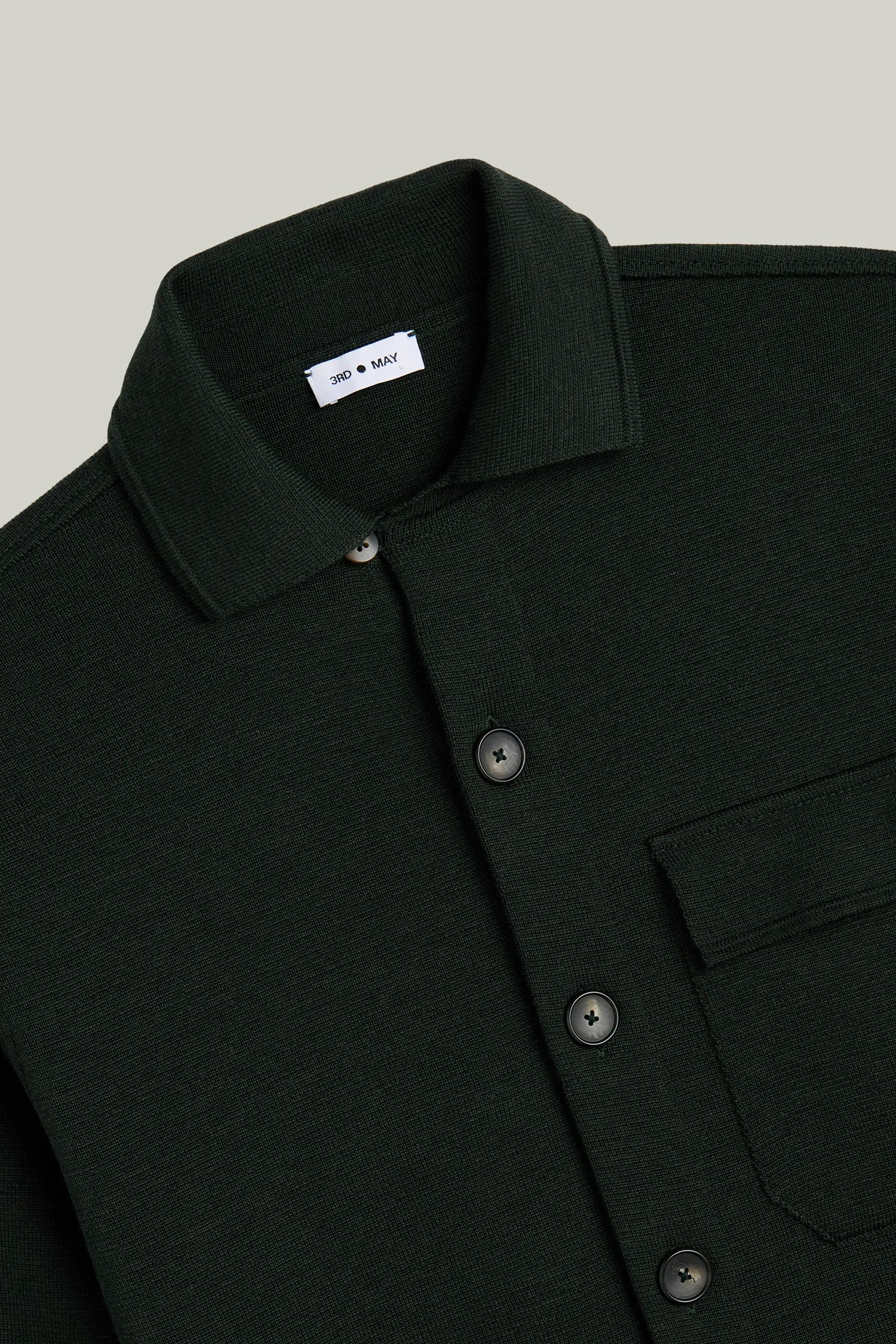 Overshirt Heavy Knit Merino Extra Fine