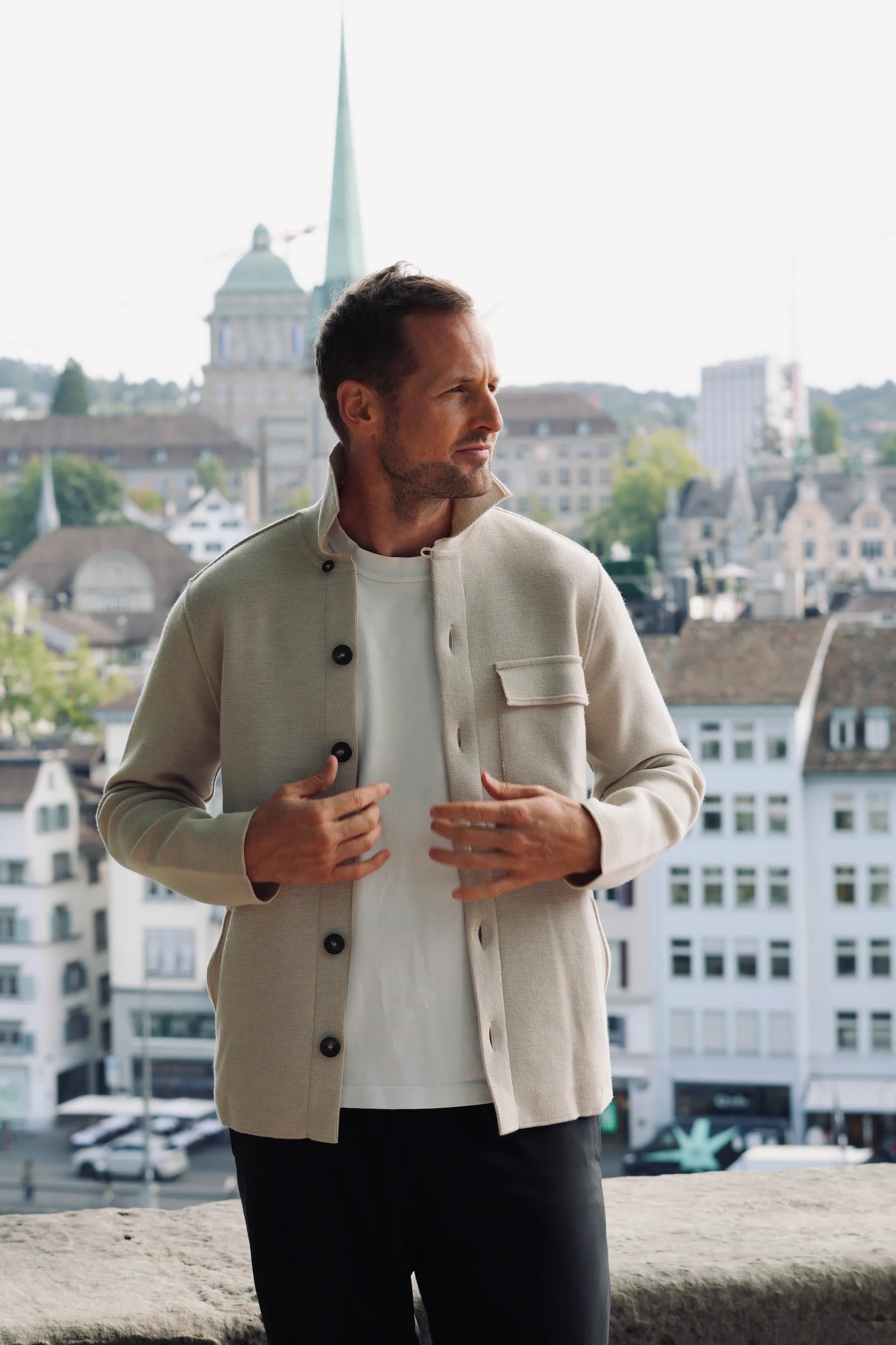 Overshirt Heavy Knit Merino Extra Fine