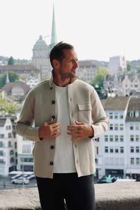 Overshirt Heavy Knit Merino Extra Fine