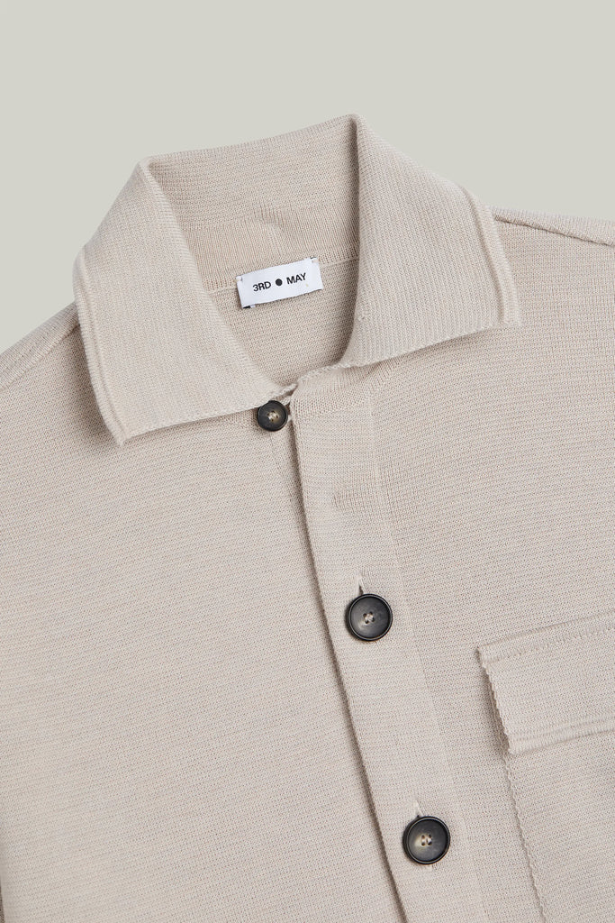 Overshirt Heavy Knit Merino Extra Fine
