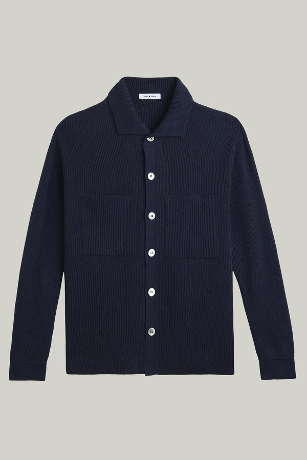 Kaschmir Overshirt Navy#Farbe_Navy