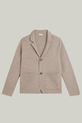 Strickblazer 2-Knopf Merino Extra Fine