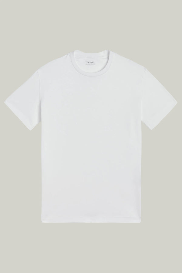 T-Shirt Kurzarm Swiss Cotton White#Farbe_White