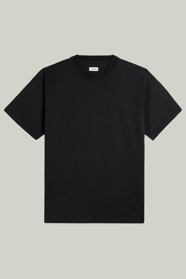 T-Shirt Kurzarm Rustic Heavy Jersey Black#Farbe_Black