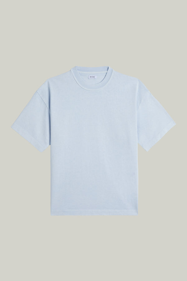 T-Shirt Kurzarm Rustic Heavy Jersey Iced Blue#Farbe_Iced Blue