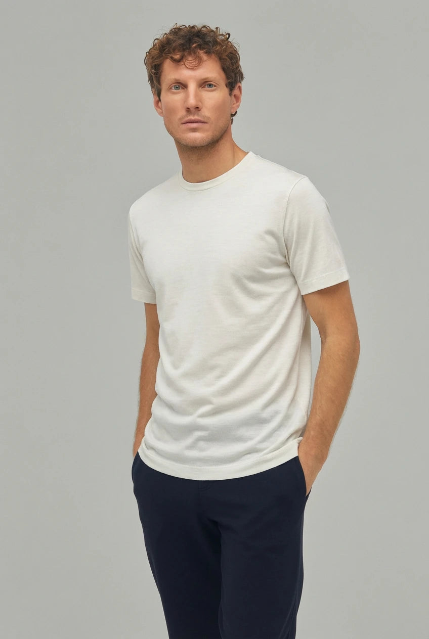 T-Shirt Kurzarm Luxe Wool