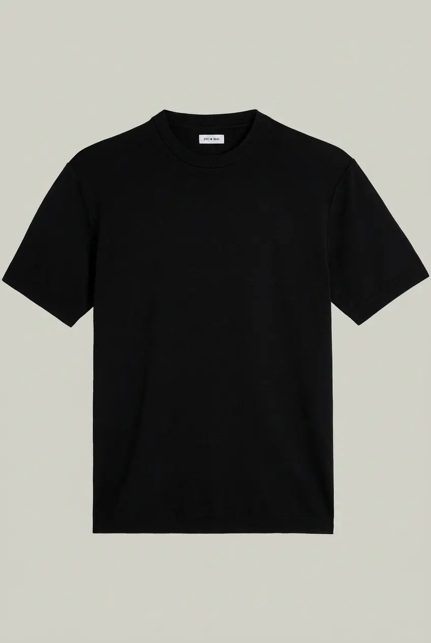 T-Shirt Kurzarm Pique Doubleface