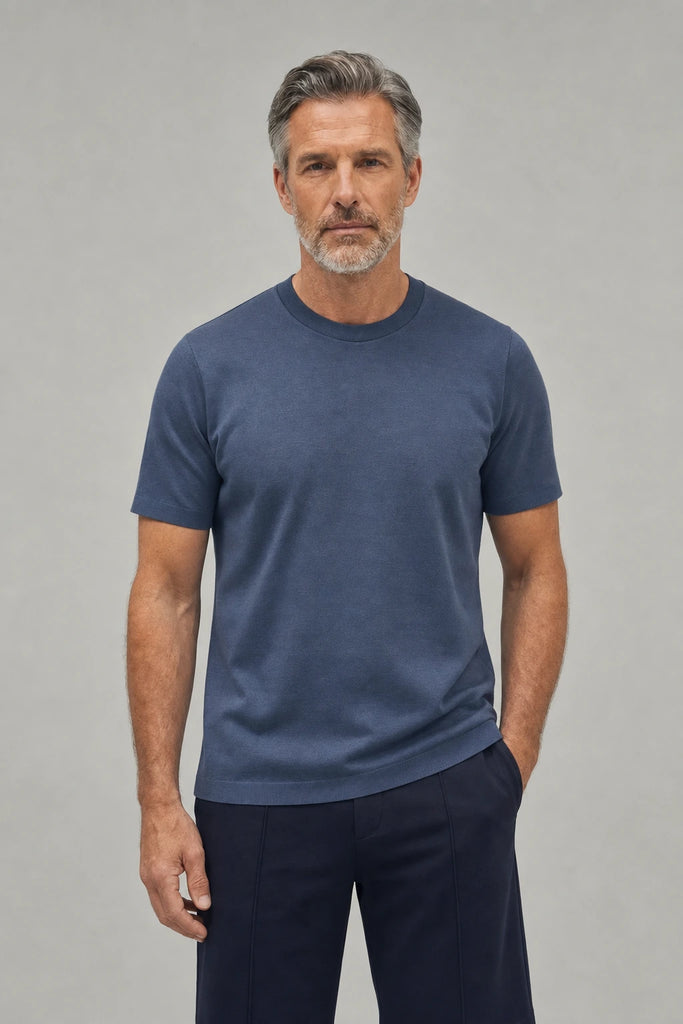 T-Shirt Kurzarm Pique Doubleface