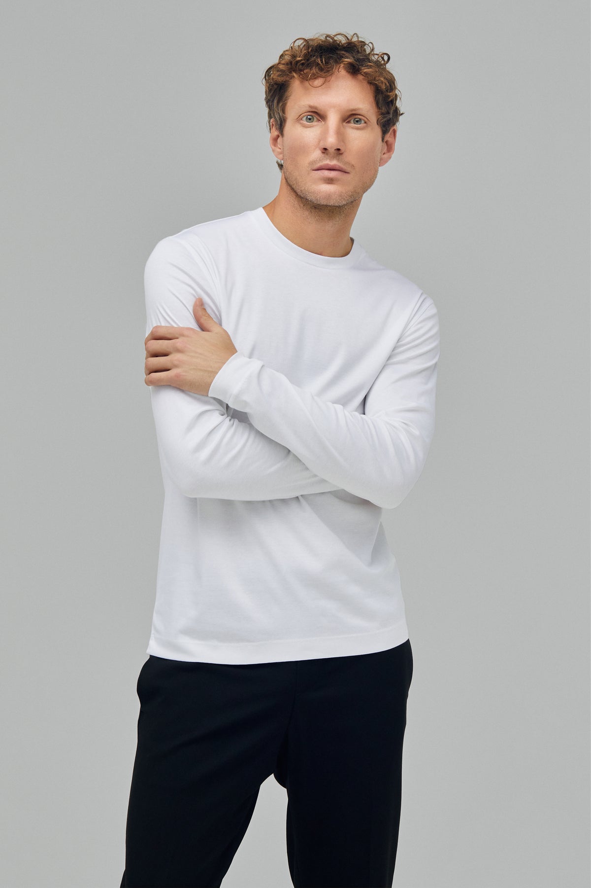 T-Shirt Langarm Swiss Cotton