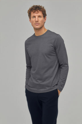 T-Shirt Langarm Luxe Wool