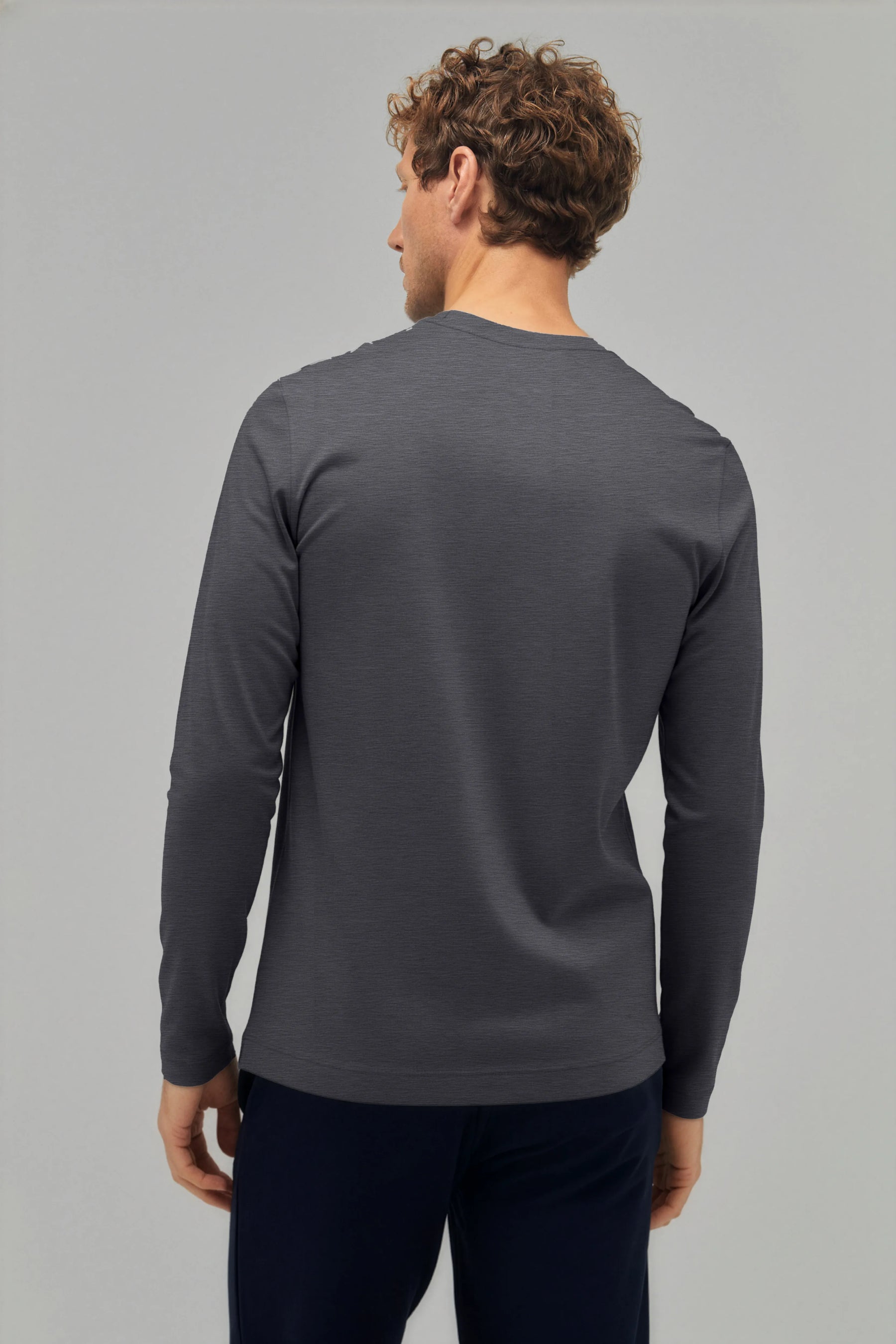 T-Shirt Langarm Luxe Wool