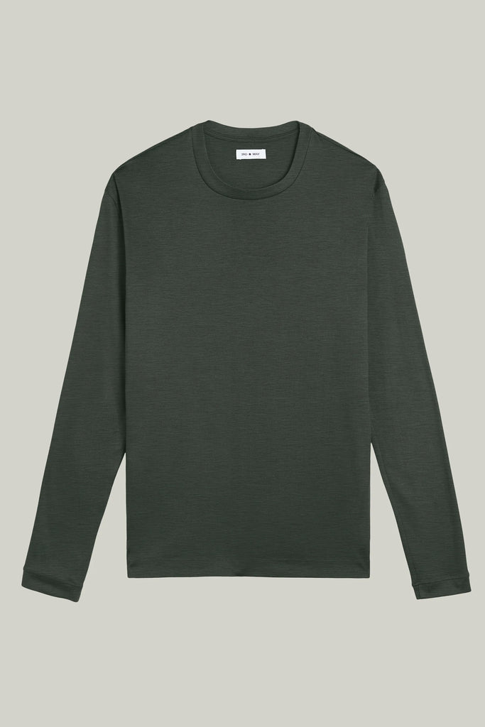 T-Shirt Langarm Luxe Wool