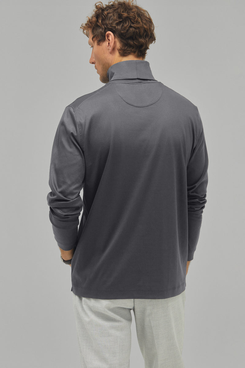 T-Shirt Rollkragen Swiss Cotton