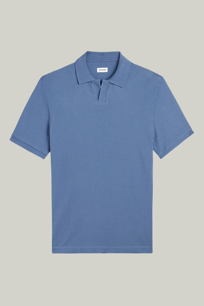 Polo-Shirt Kurzarm Pique Rippenkragen