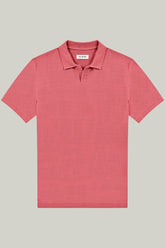 Polo-Shirt Kurzarm Pique Rippenkragen