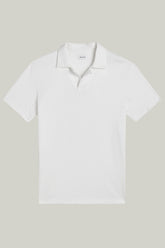 Polo-Shirt Kurzarm Jacquard Struktur