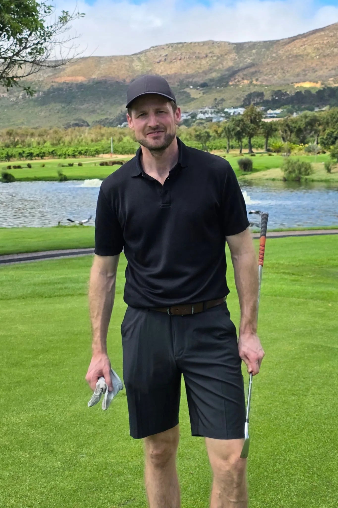 Polo-Shirt Kurzarm Pique Doubleface
